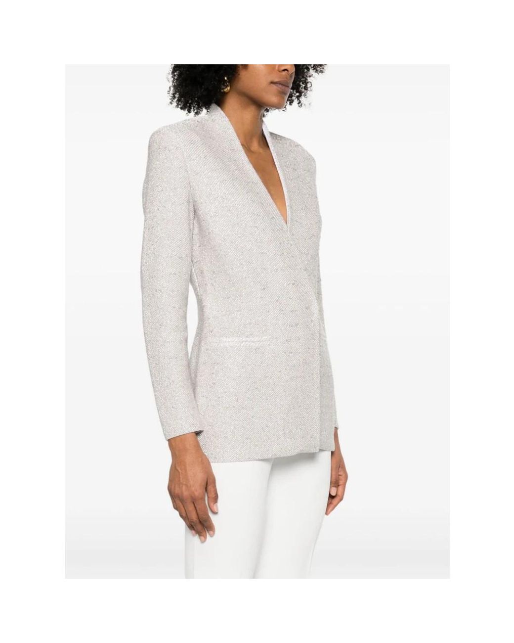 Giorgio Armani White Blazers