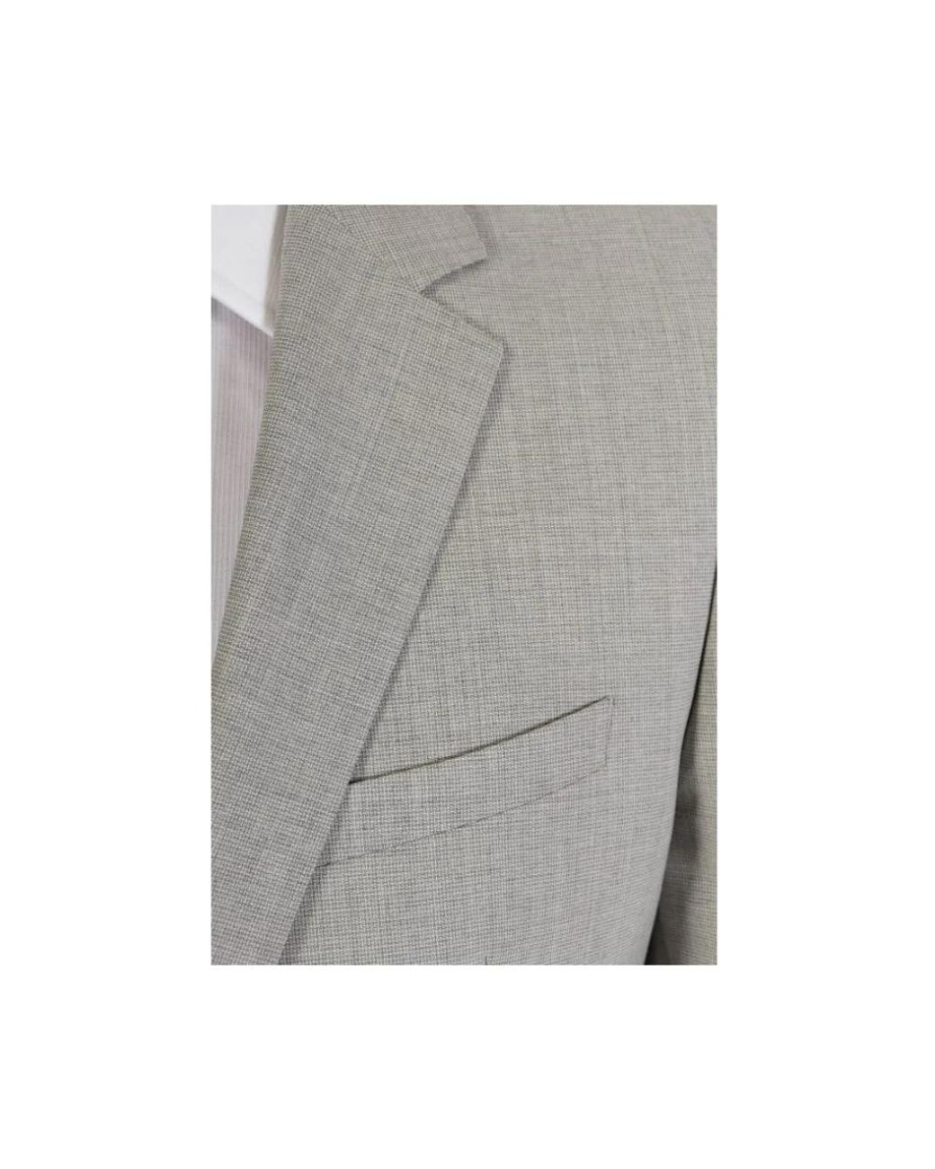 HUGO Gray Single Breasted Suits for men