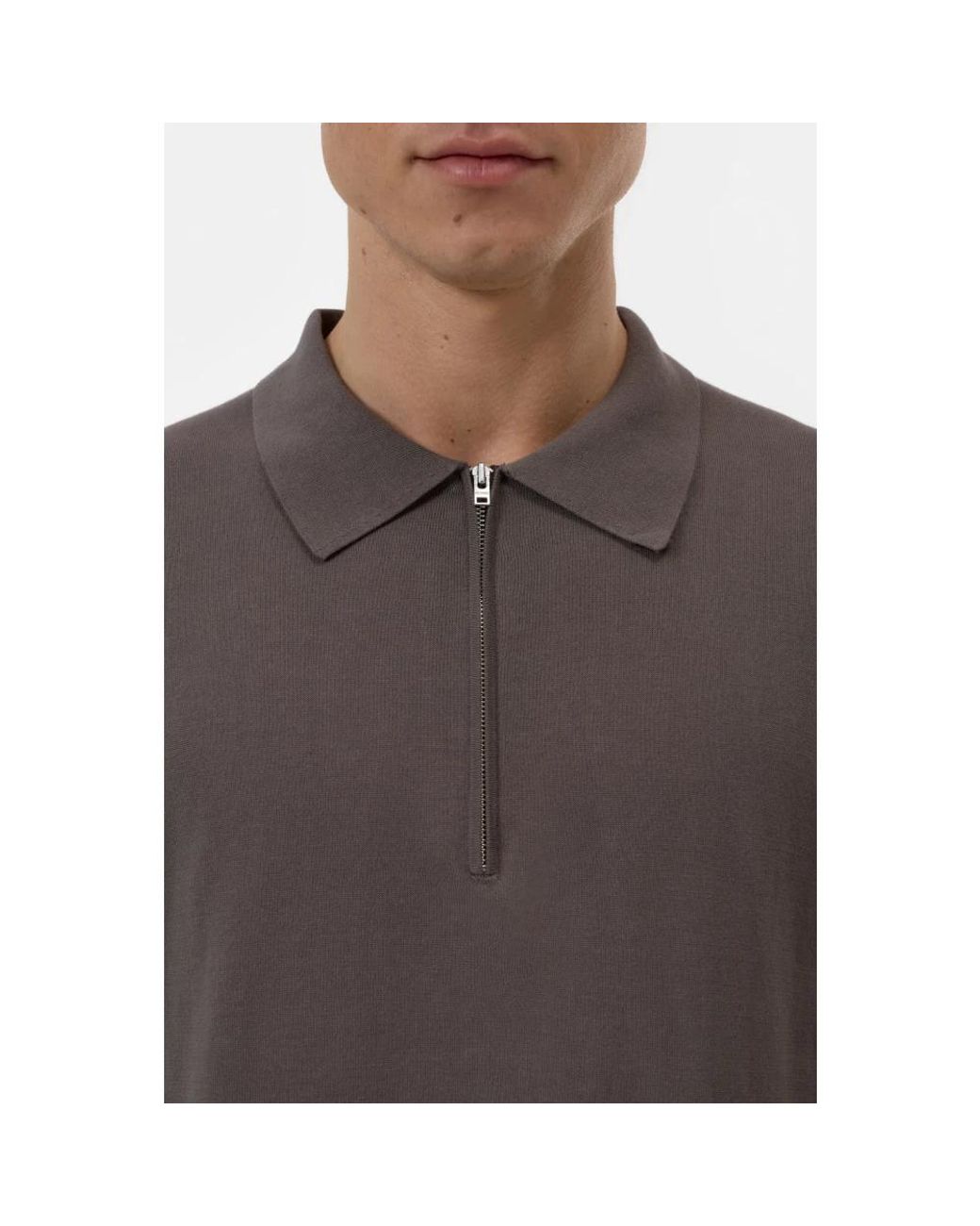 Closed Gray Polo Shirts for men