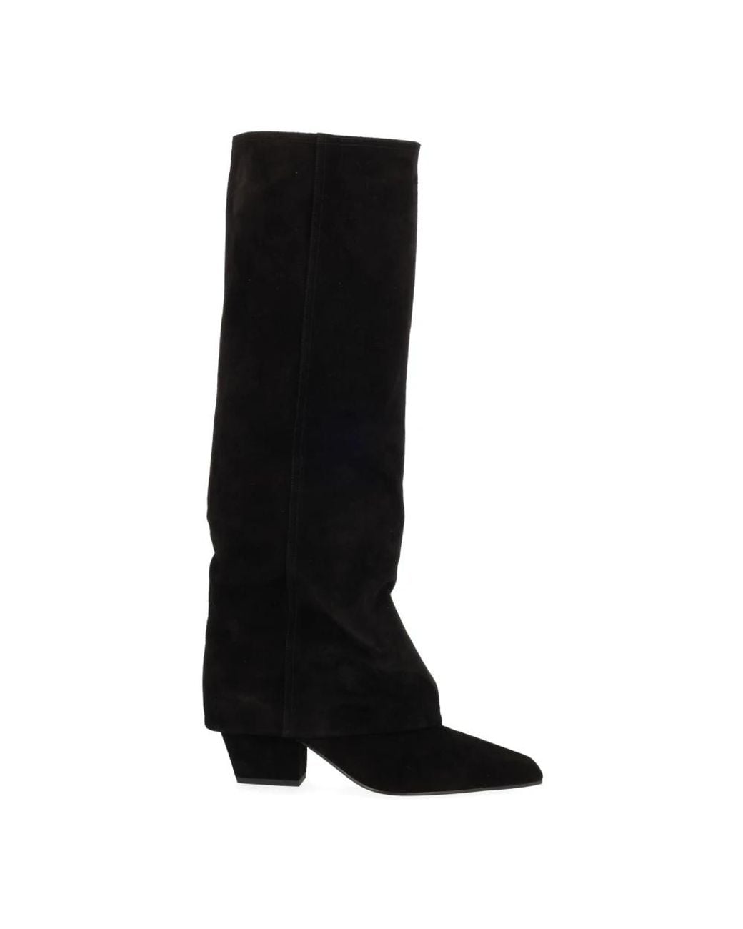 Paris Texas Black Cowboy Boots