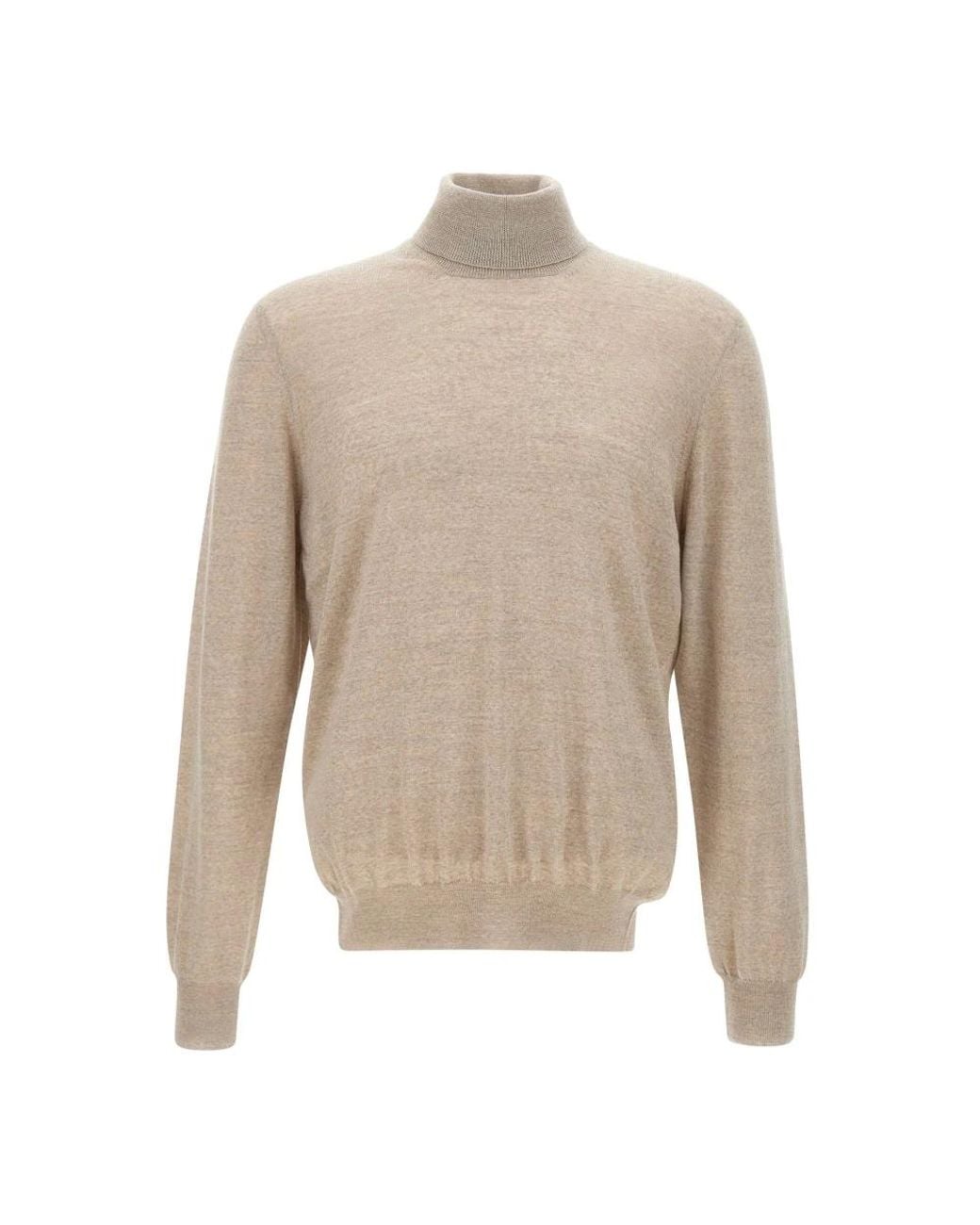 Gran Sasso Gray Turtlenecks for men