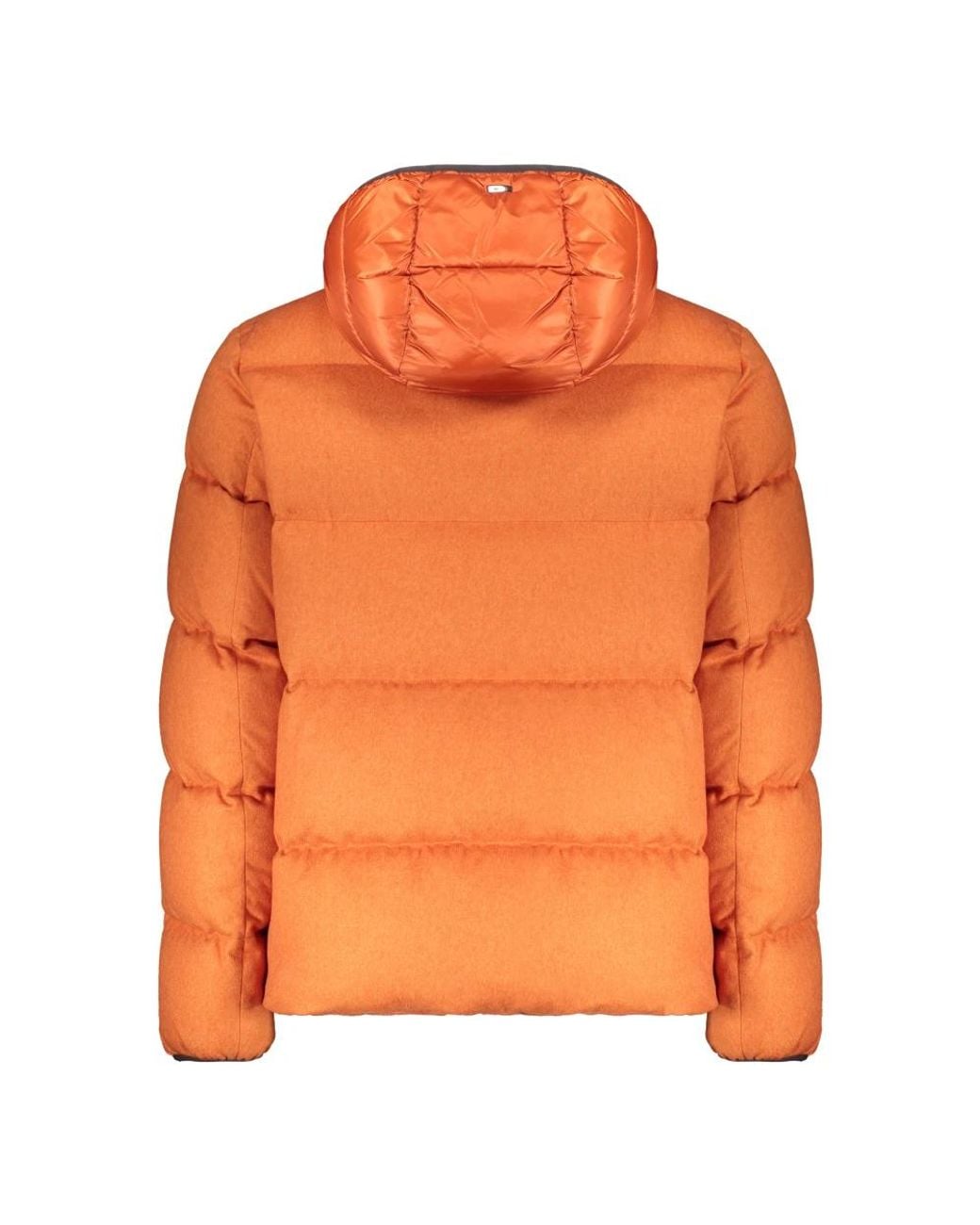 Herno Orange Down Jackets for men