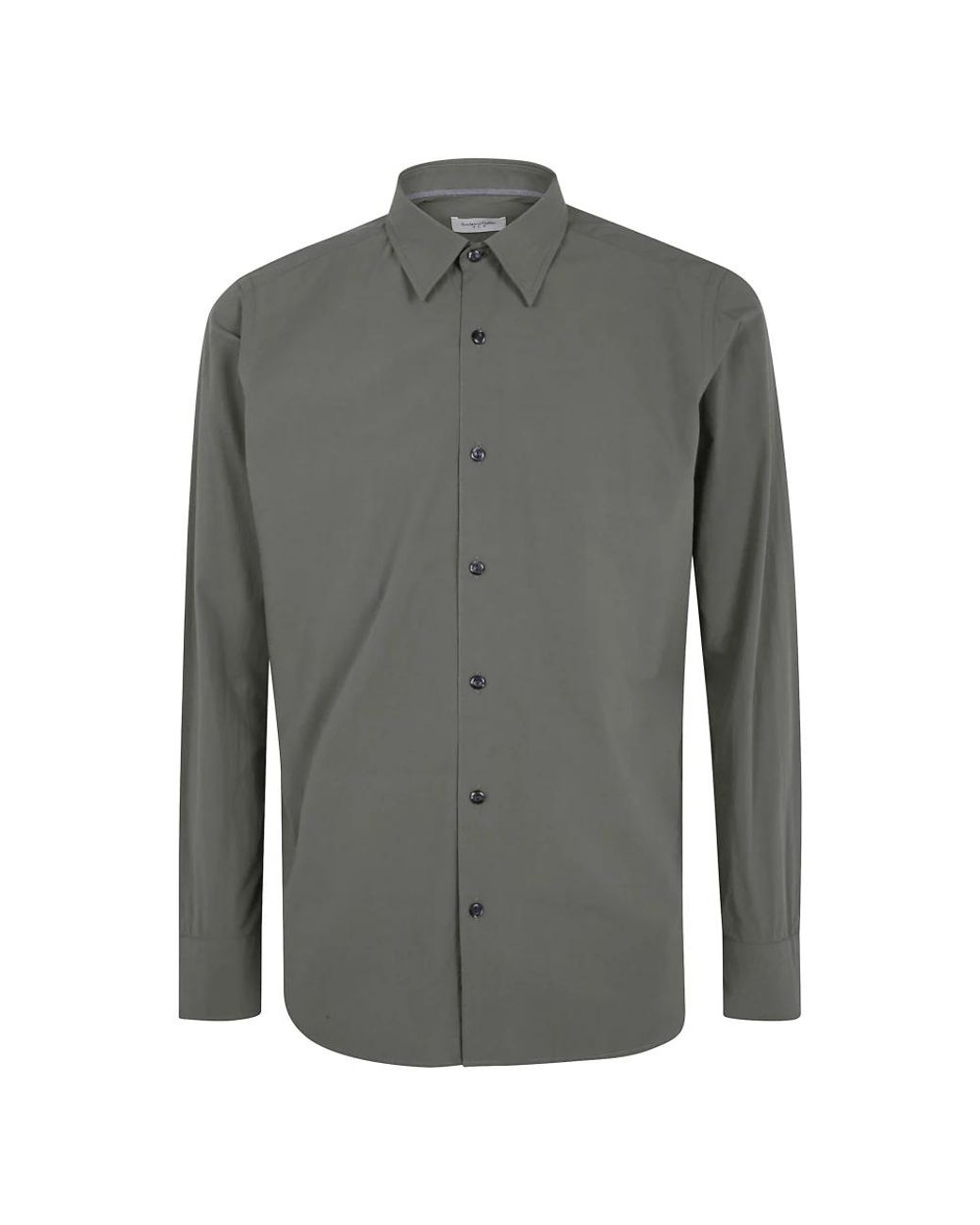 Tintoria Mattei 954 Gray Casual Shirts for men