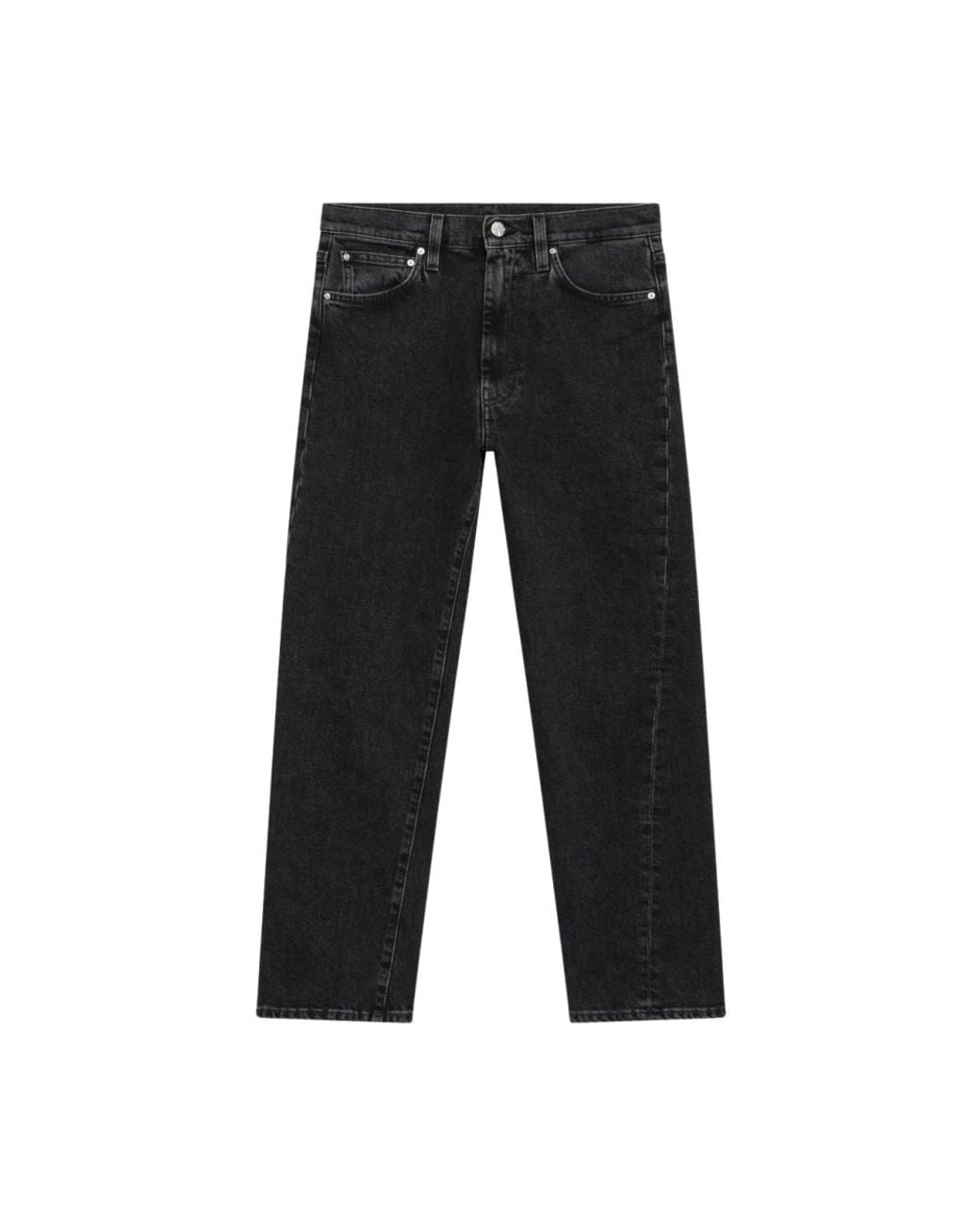 Totême Black Straight Fit Jeans
