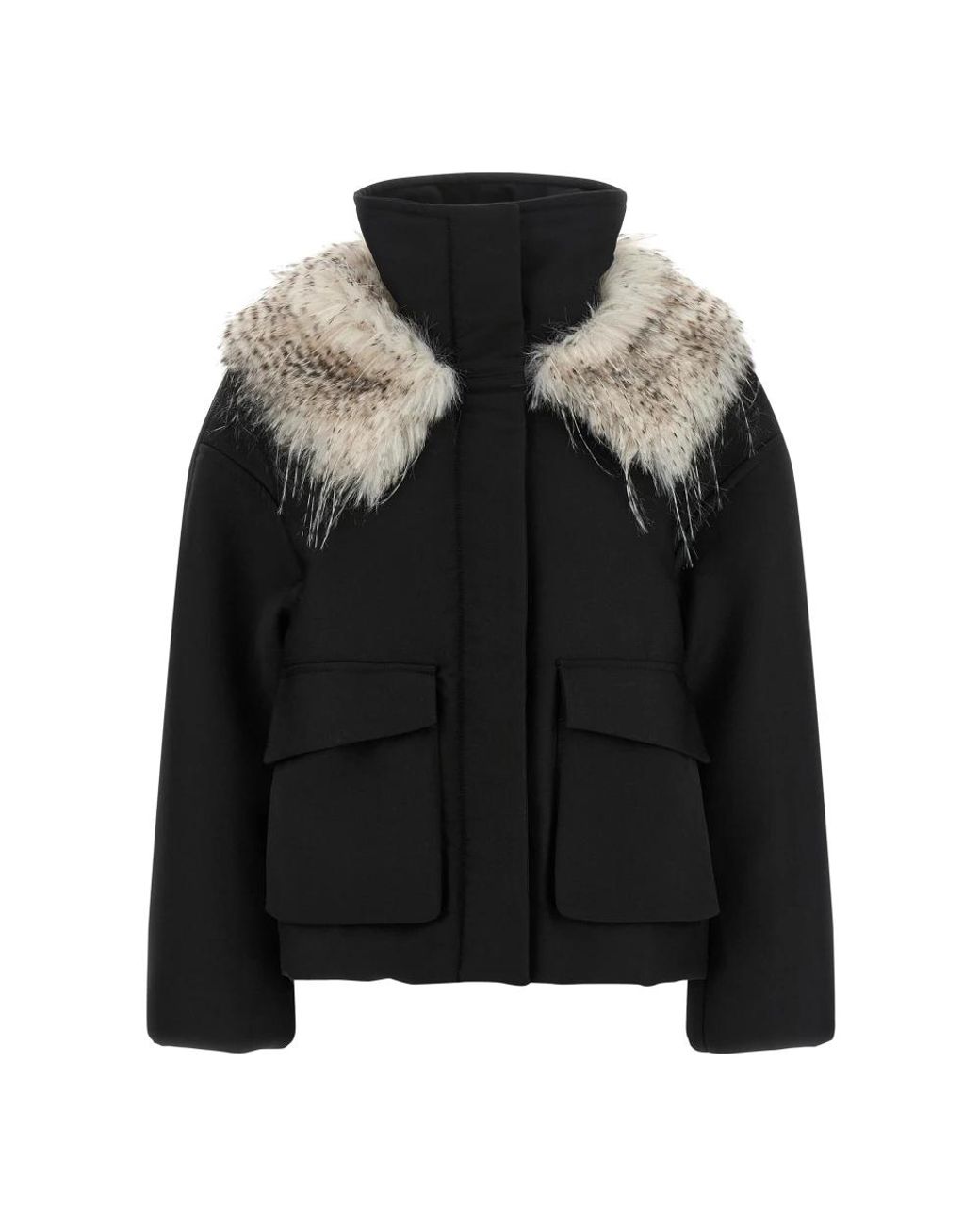 Tela Black Winter Jackets