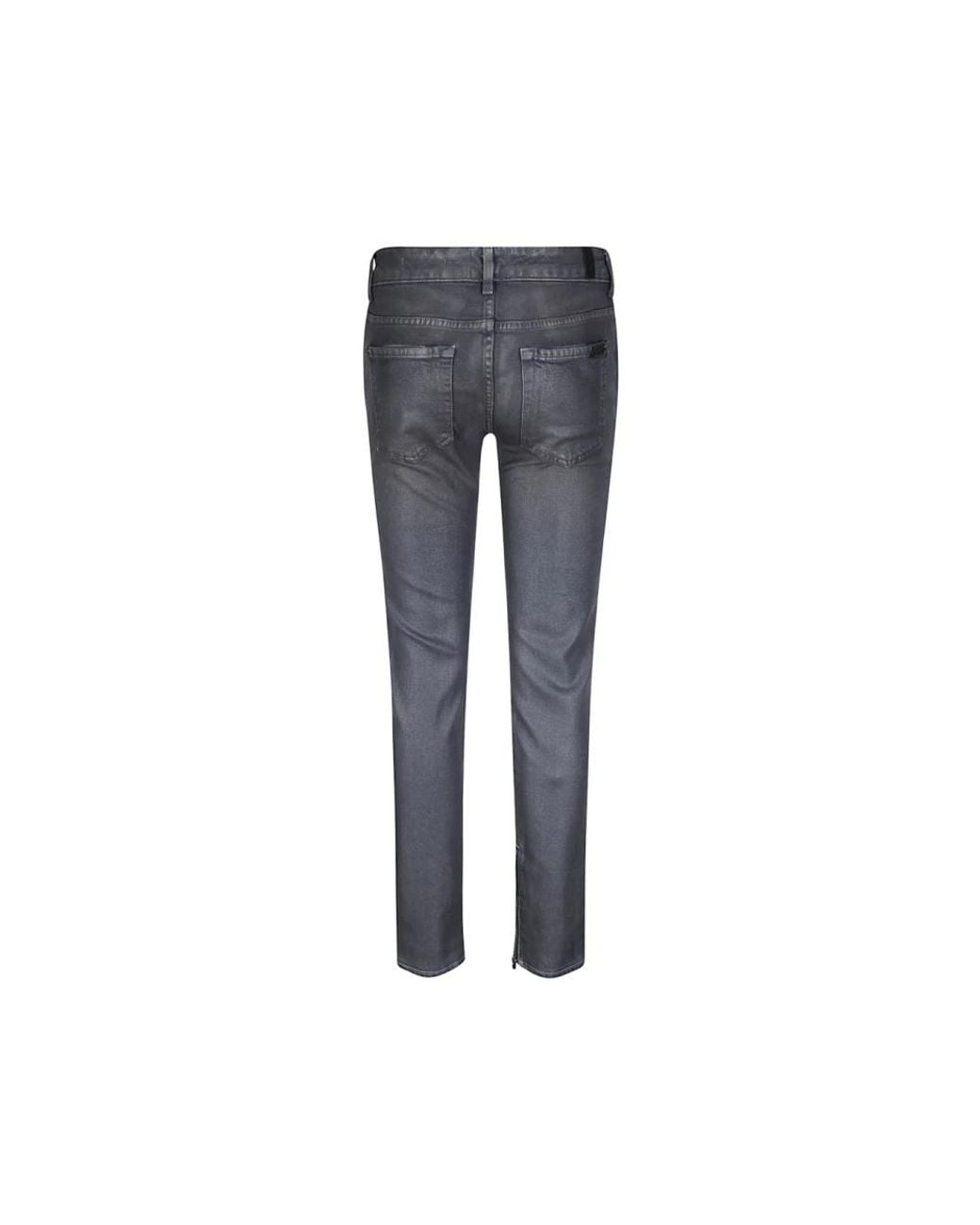 7 For All Mankind Blue Slim Fit Jeans