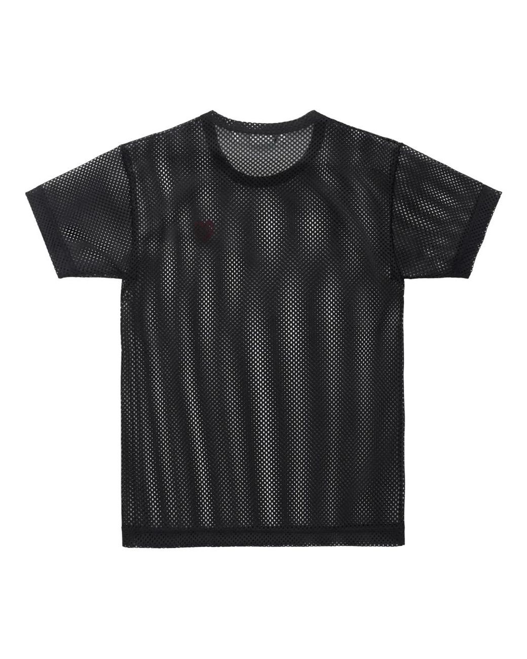 COMME DES GARÇONS PLAY Black T-Shirts for men