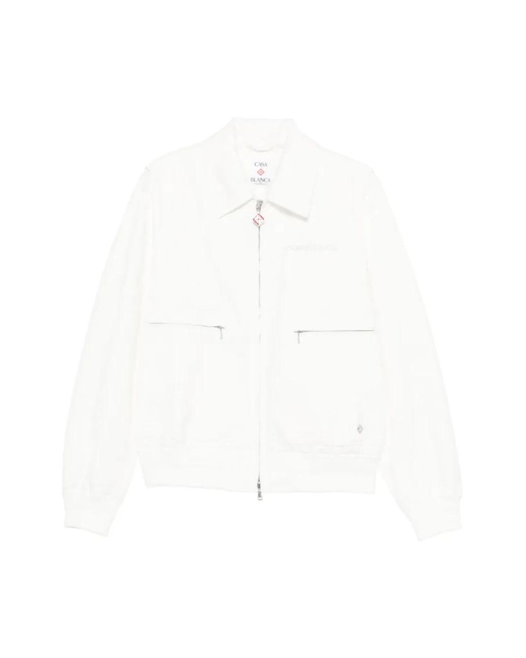 Casablanca White Light Jackets for men