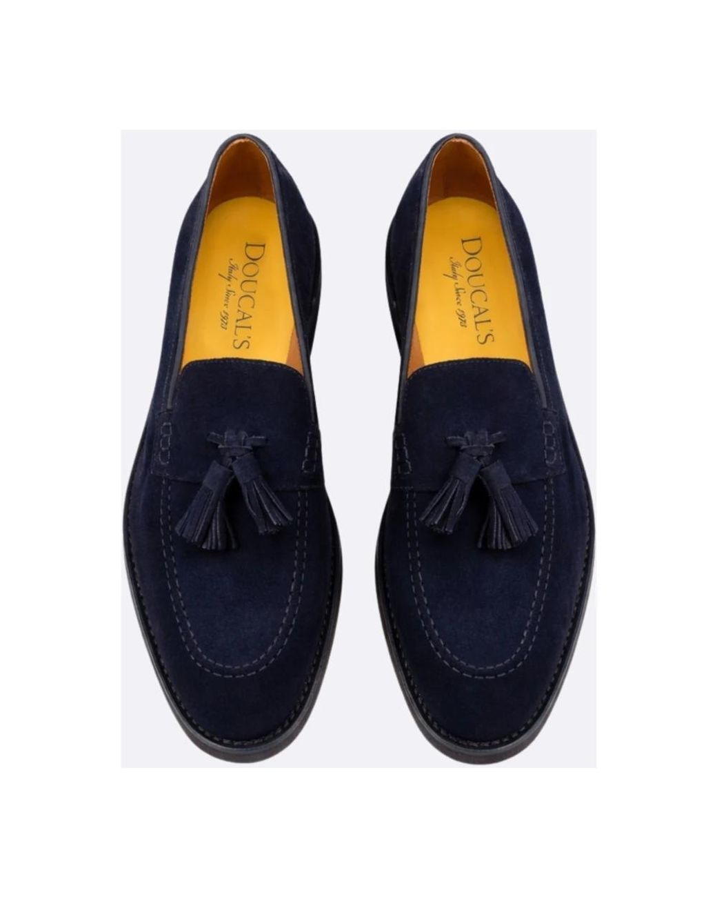 Doucal's Blue Loafers for men