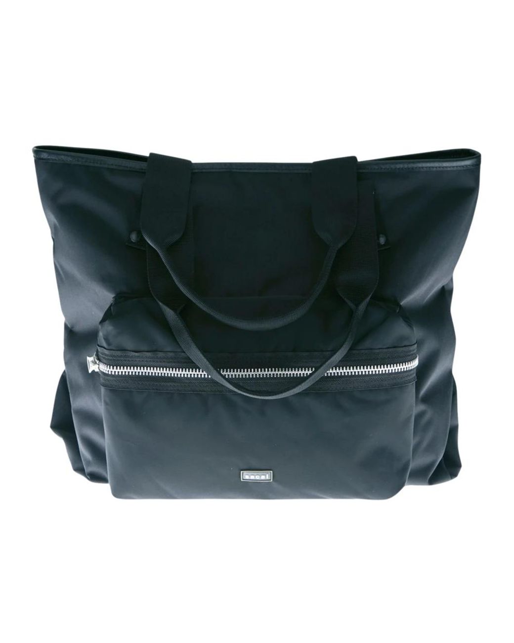 Sacai Green Shopping Bags for men