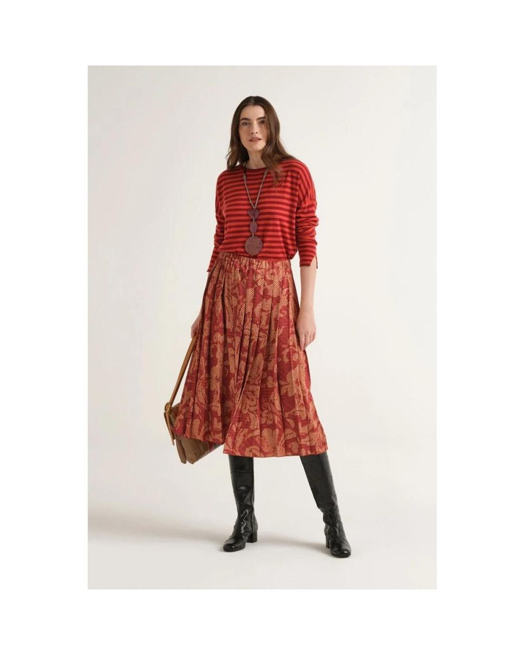 Maliparmi Red Round-Neck Knitwear