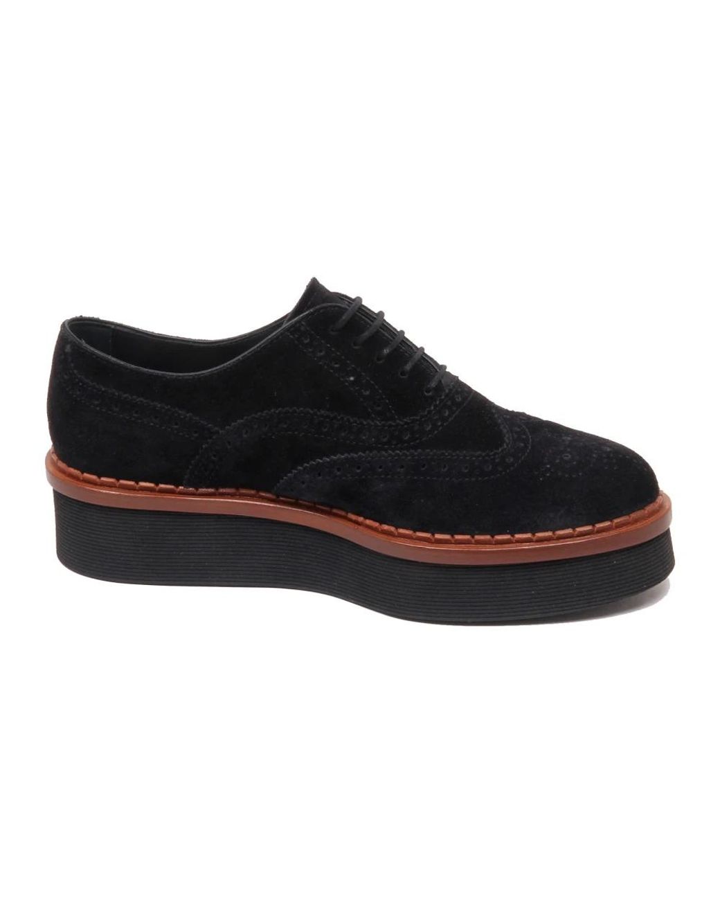 Tod's Black Laced Shoes