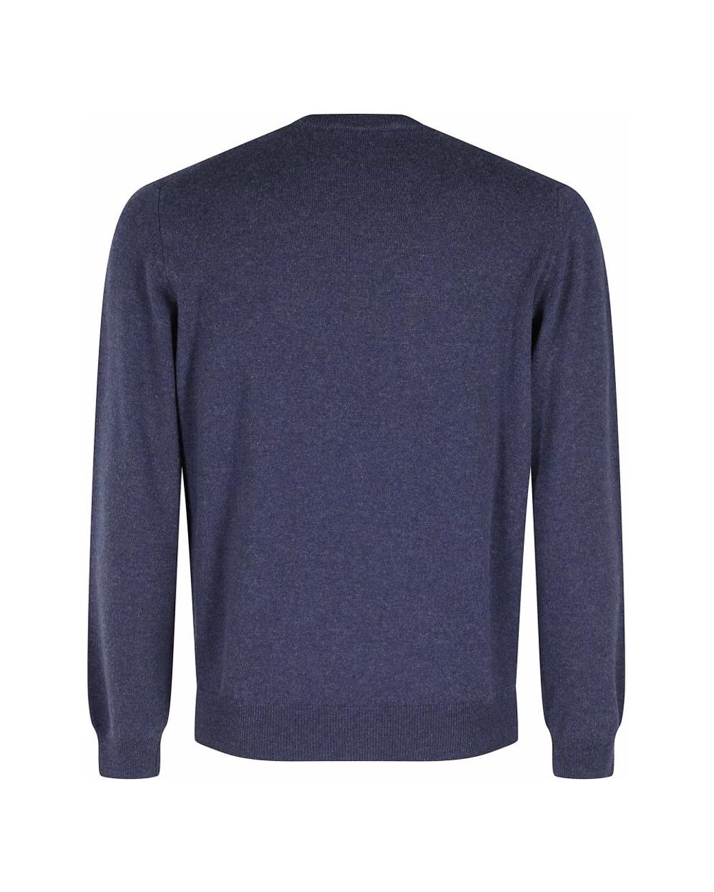 FILIPPO DE LAURENTIIS Blue Round-Neck Knitwear for men