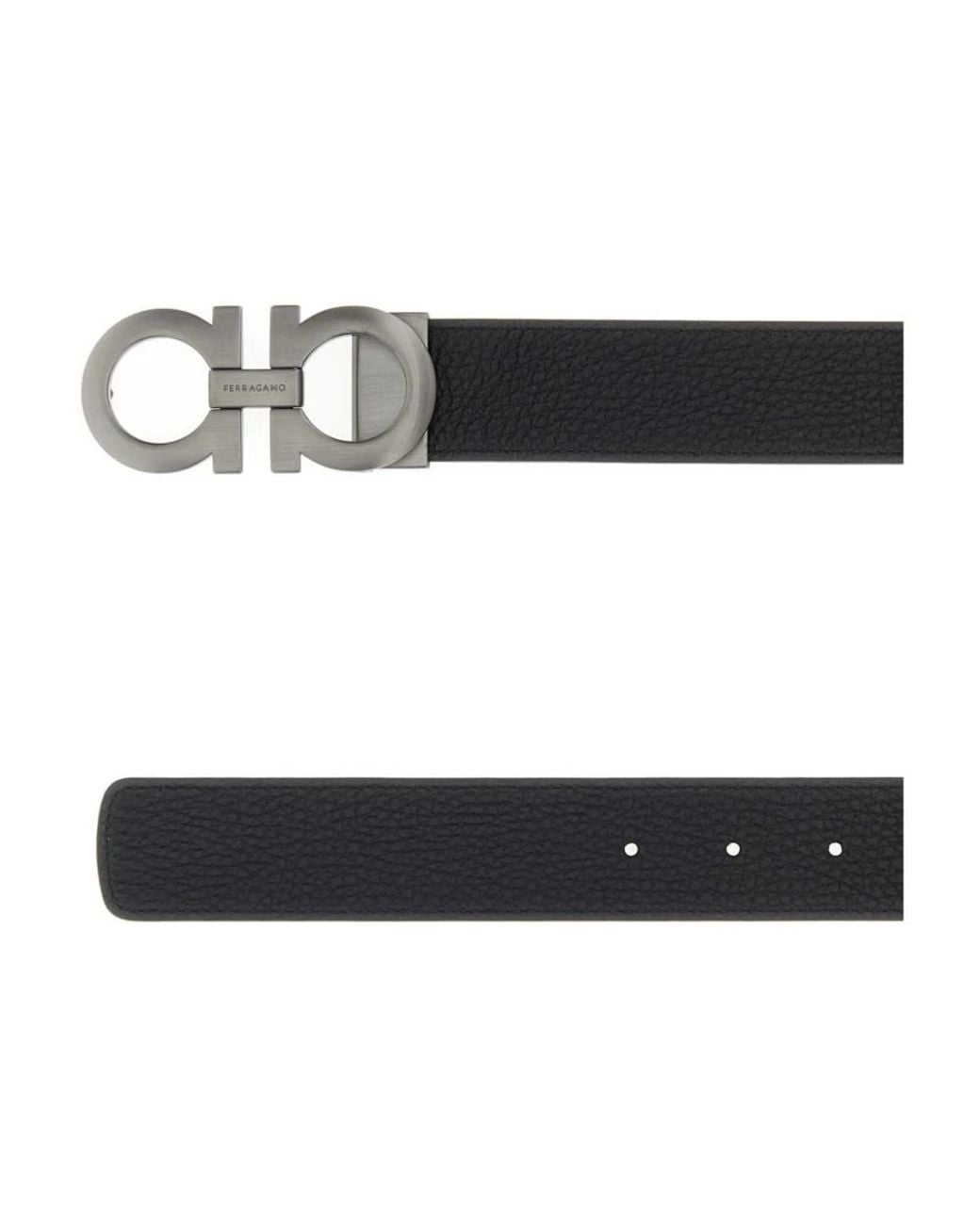 Ferragamo Black Belts for men