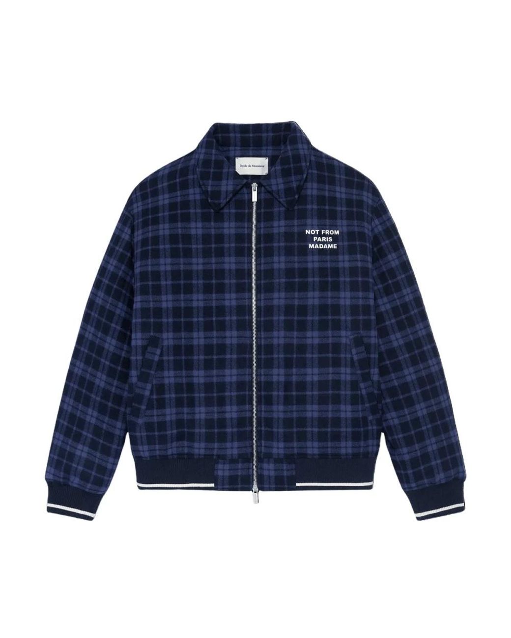 Drole de Monsieur Blue Bomber Jackets for men