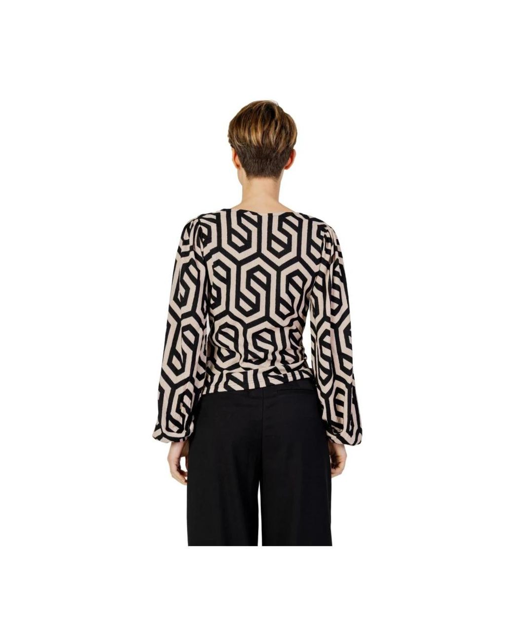 Jacqueline De Yong Black Blouses
