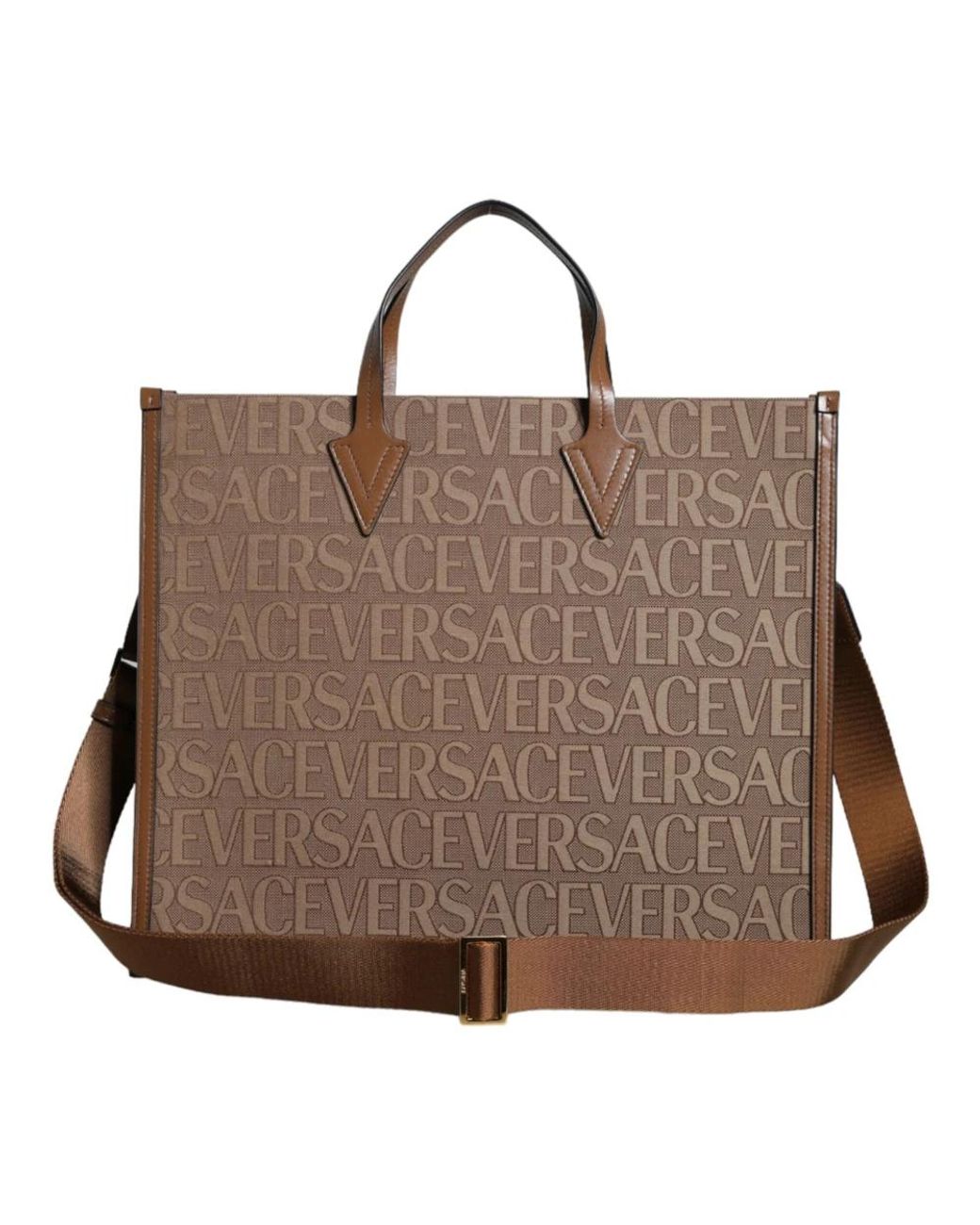 Versace Brown Shopping Bags