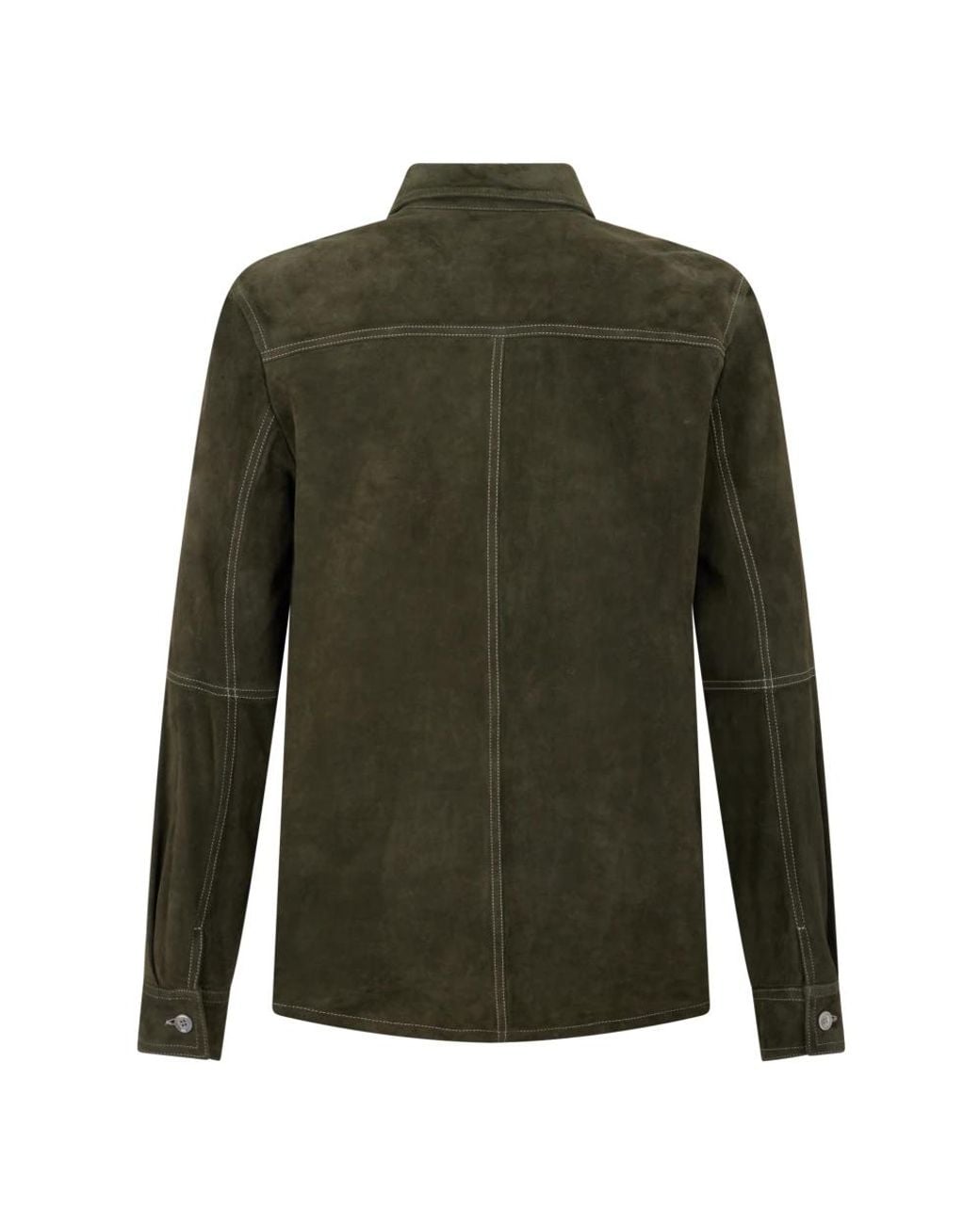 Moorer Green Leather Jackets