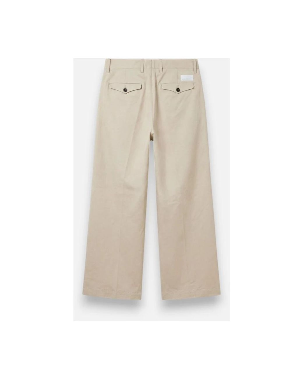 Nine:inthe:morning Natural Wide Trousers