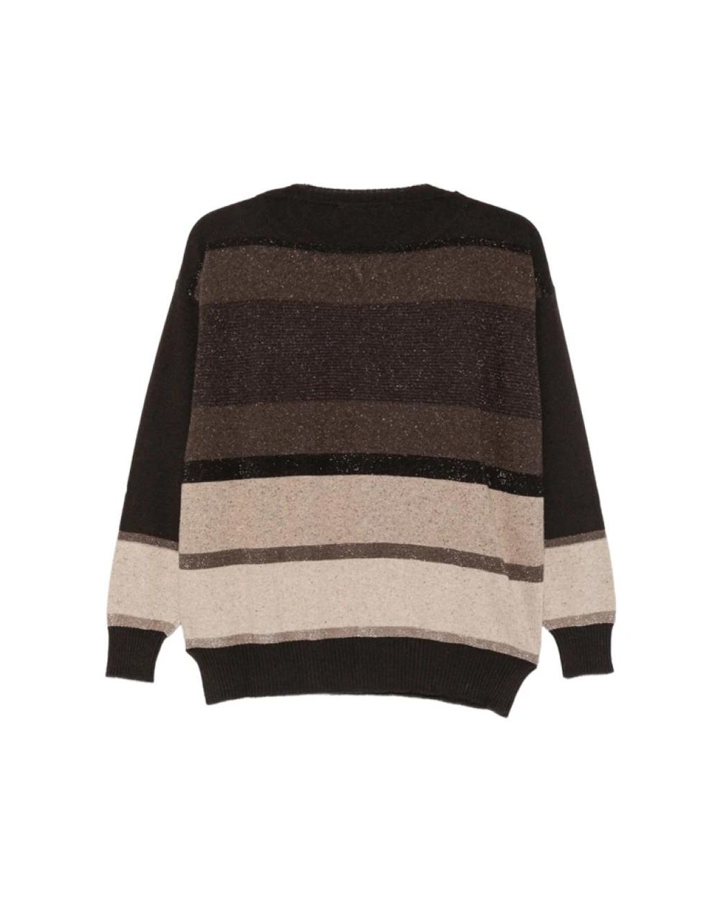 D.exterior Black V-Neck Knitwear