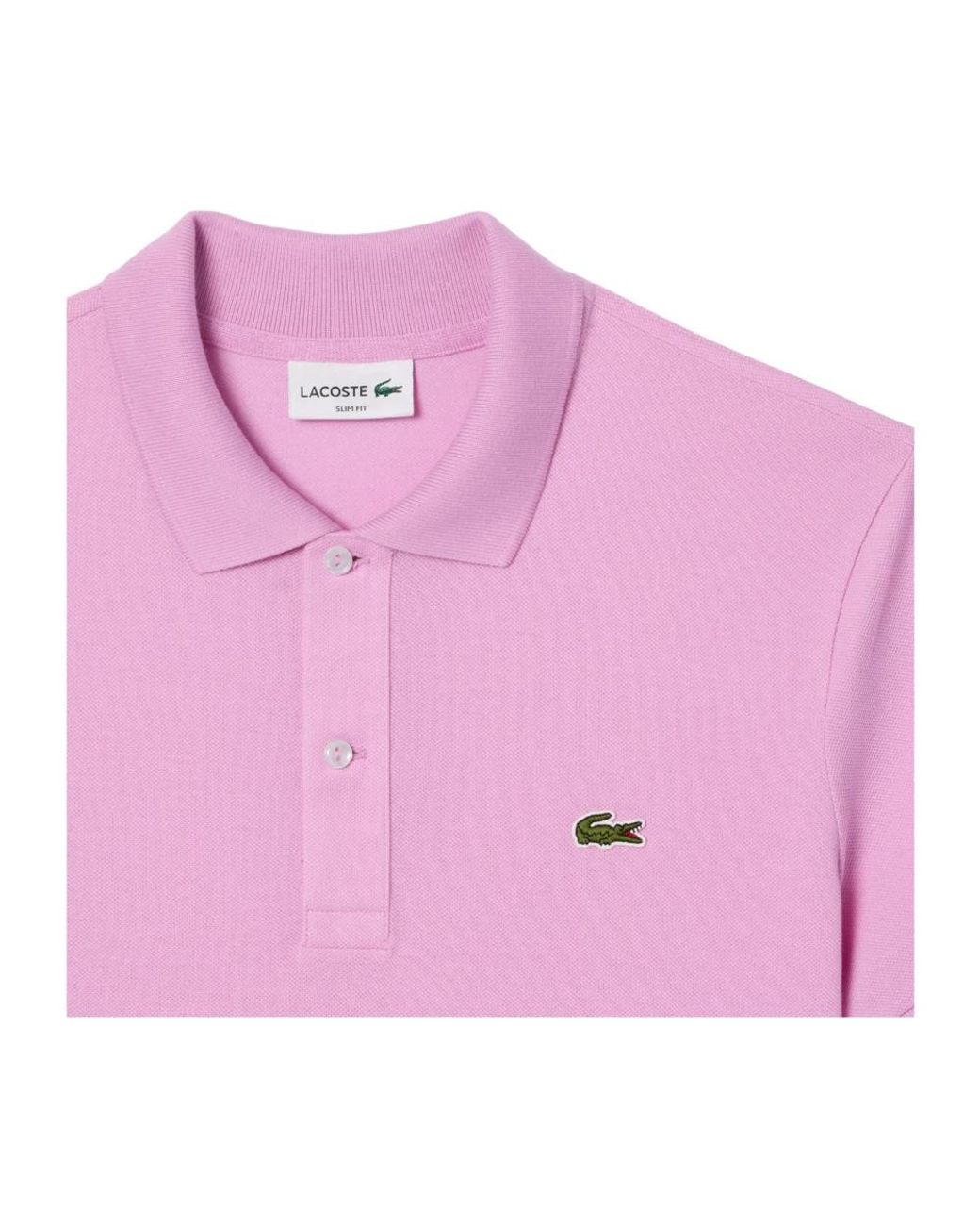 Lacoste Pink Polo Shirts for men