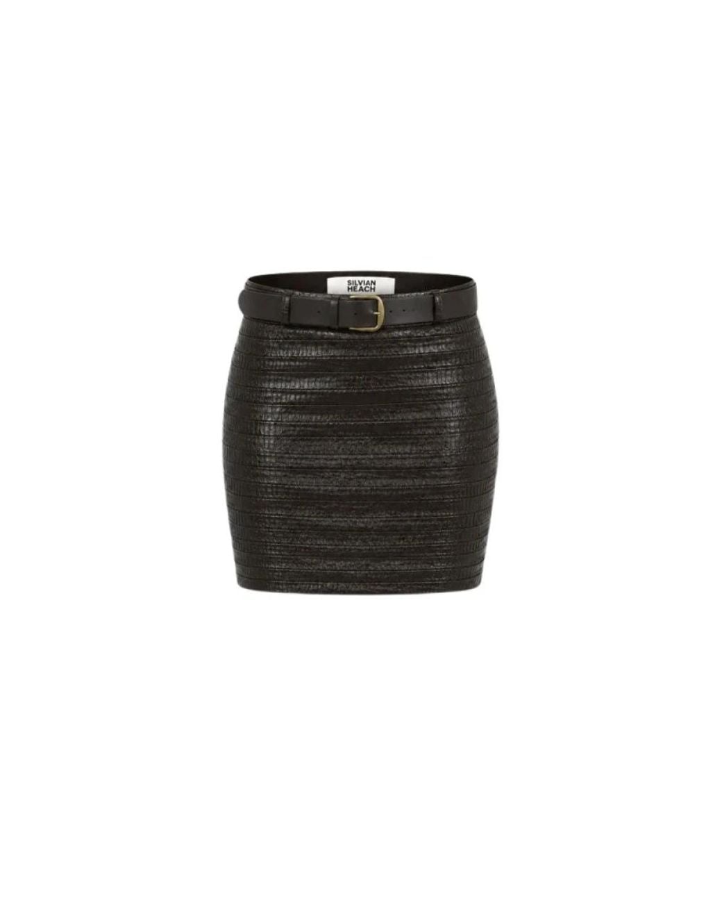 Silvian Heach Black Short Skirts