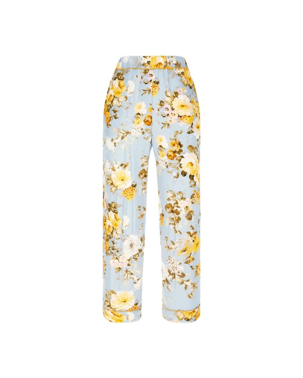 Jucca Yellow Straight Trousers