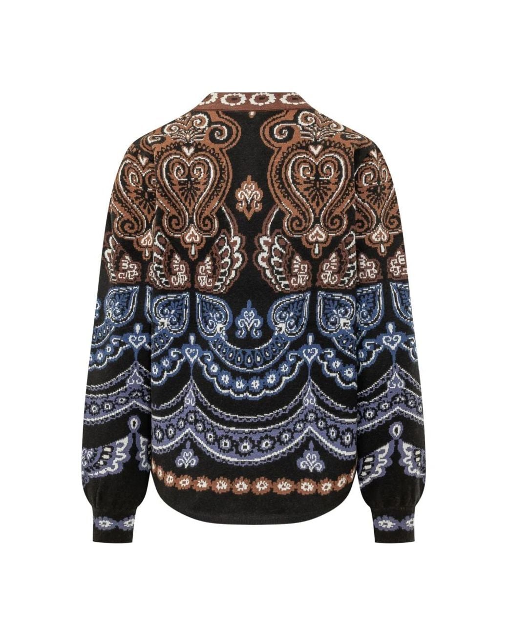 Farm Rio Gray Round-Neck Knitwear