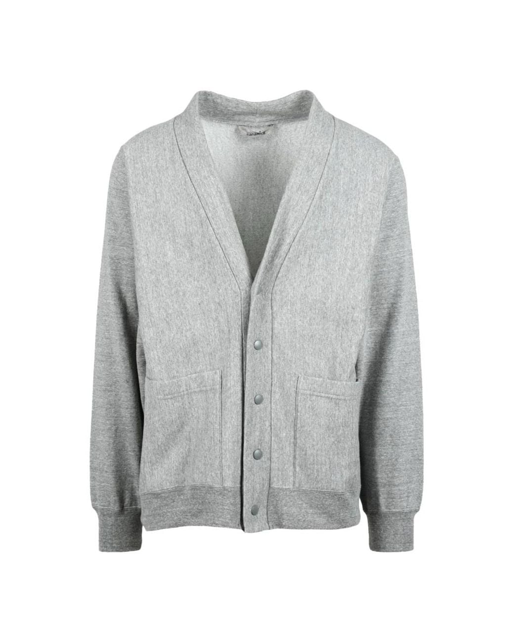 Nanamica Gray Cardigans for men