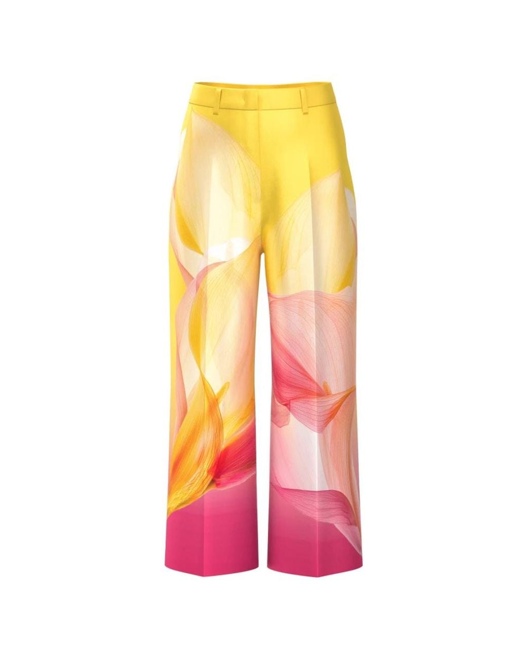 Marc Cain Waukee Broek in het Yellow