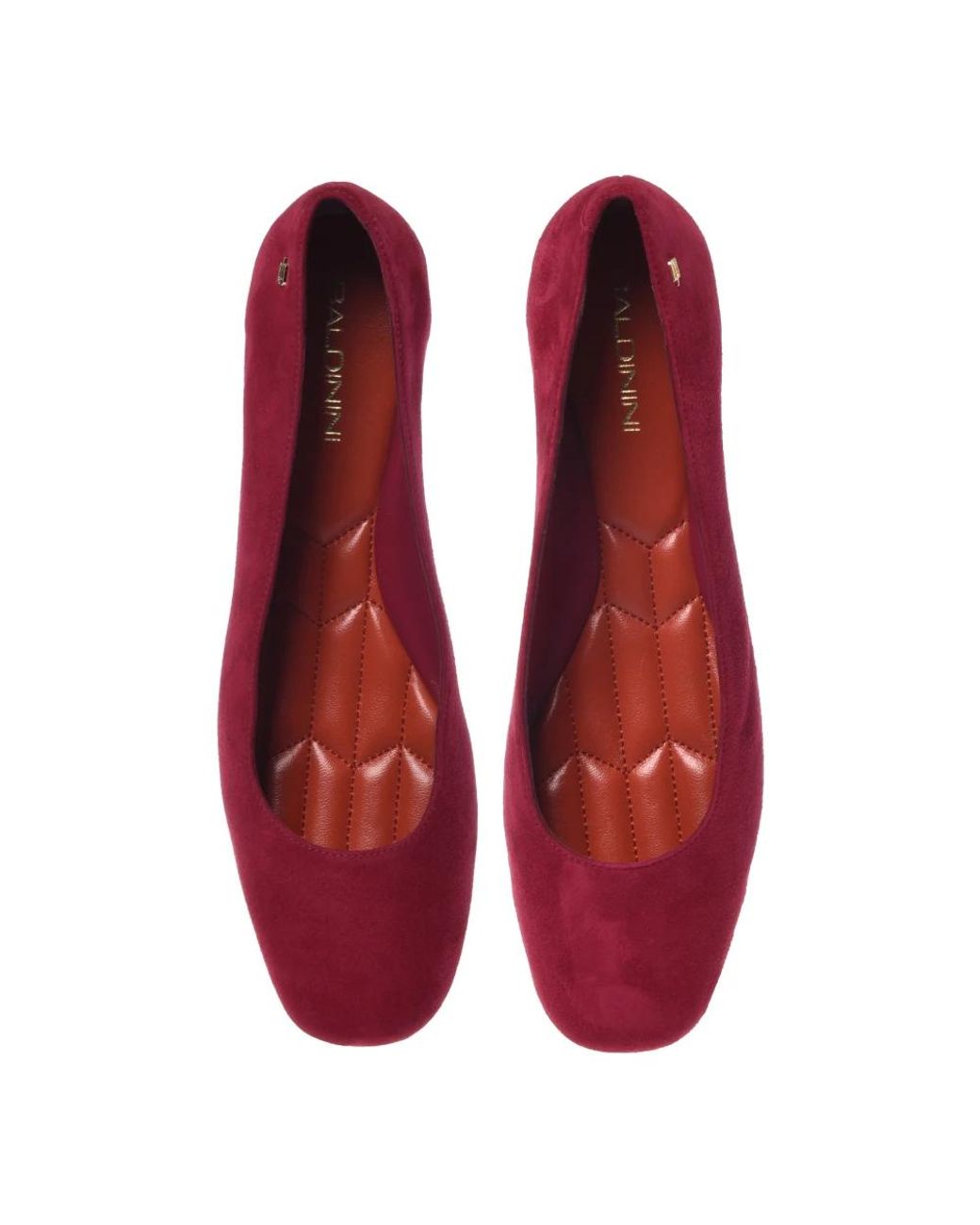 Baldinini Red Ballerina Shoes