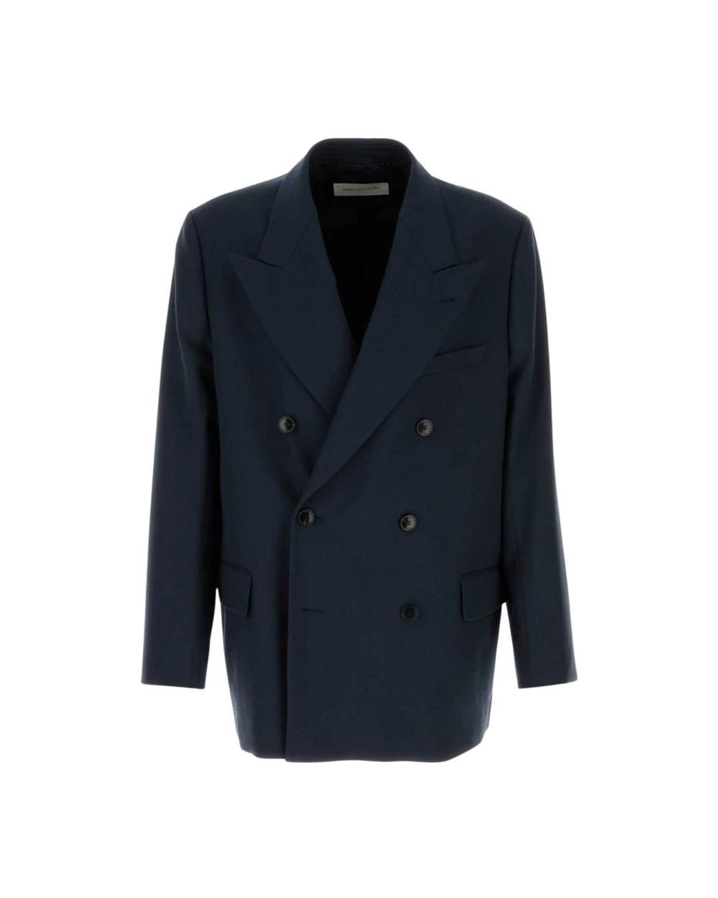 Dries Van Noten Blue Blazers for men