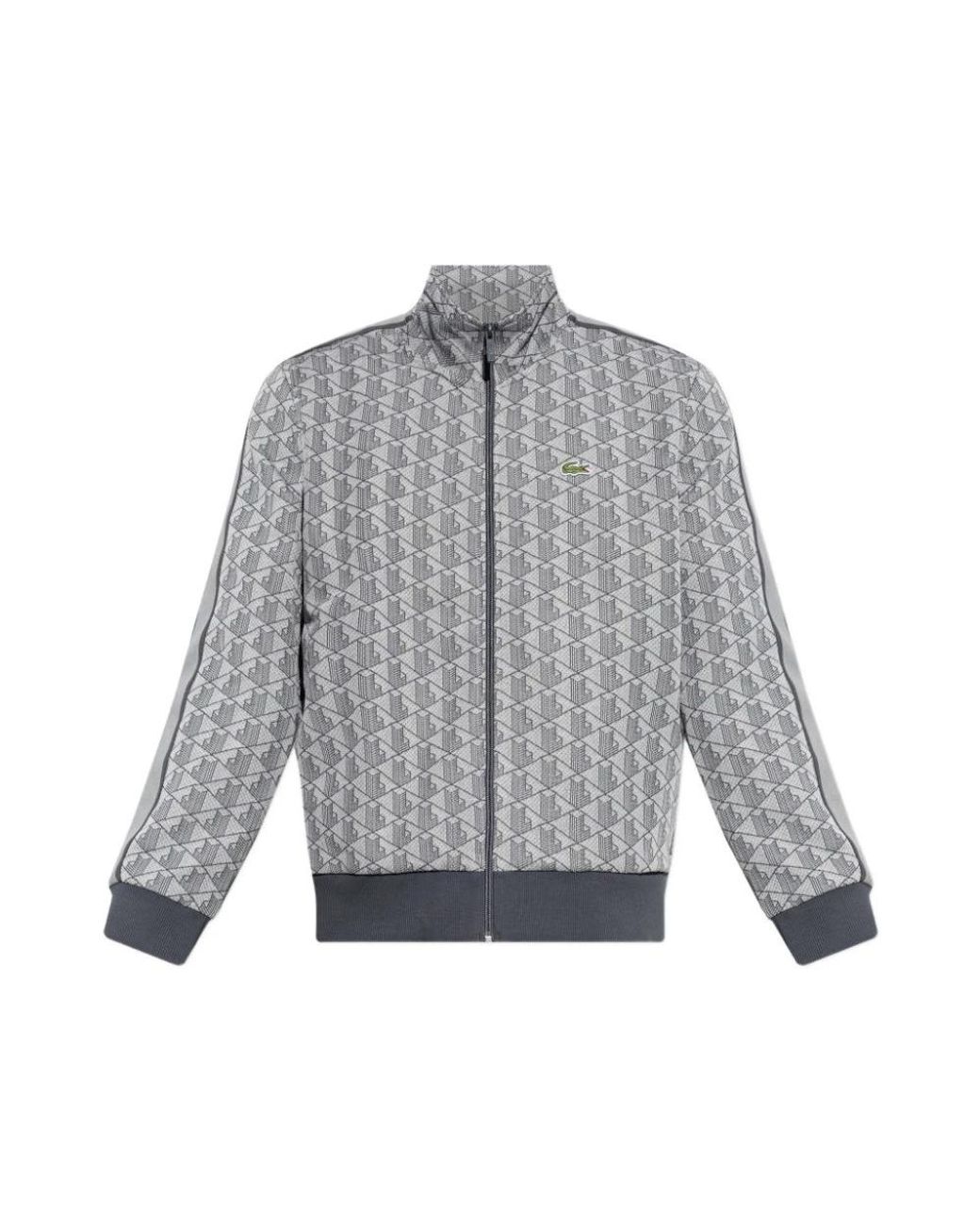 Lacoste Gray Zip-Throughs for men
