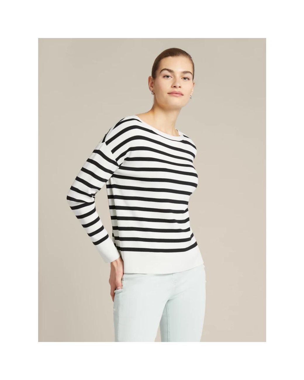 Elena Miro Black Long Sleeve Tops