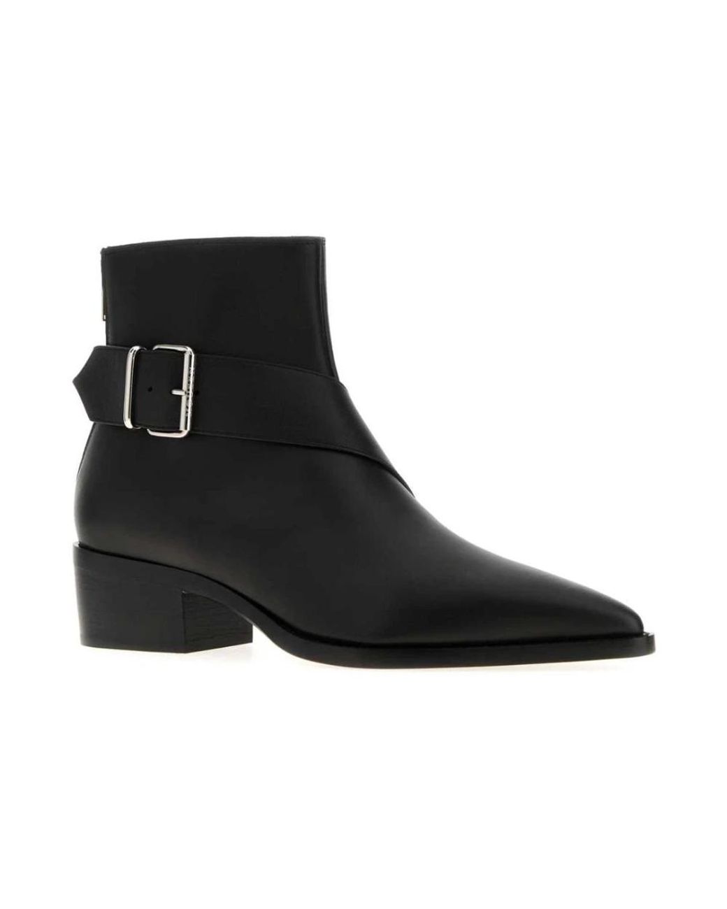 McQueen Black Heeled Boots