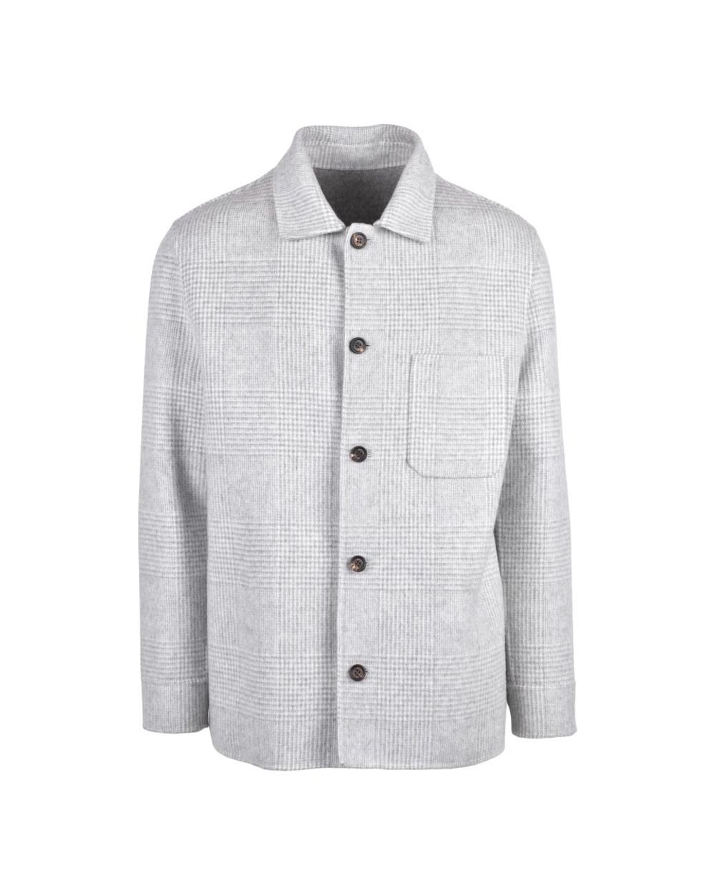 Eleventy Gray Light Jackets for men