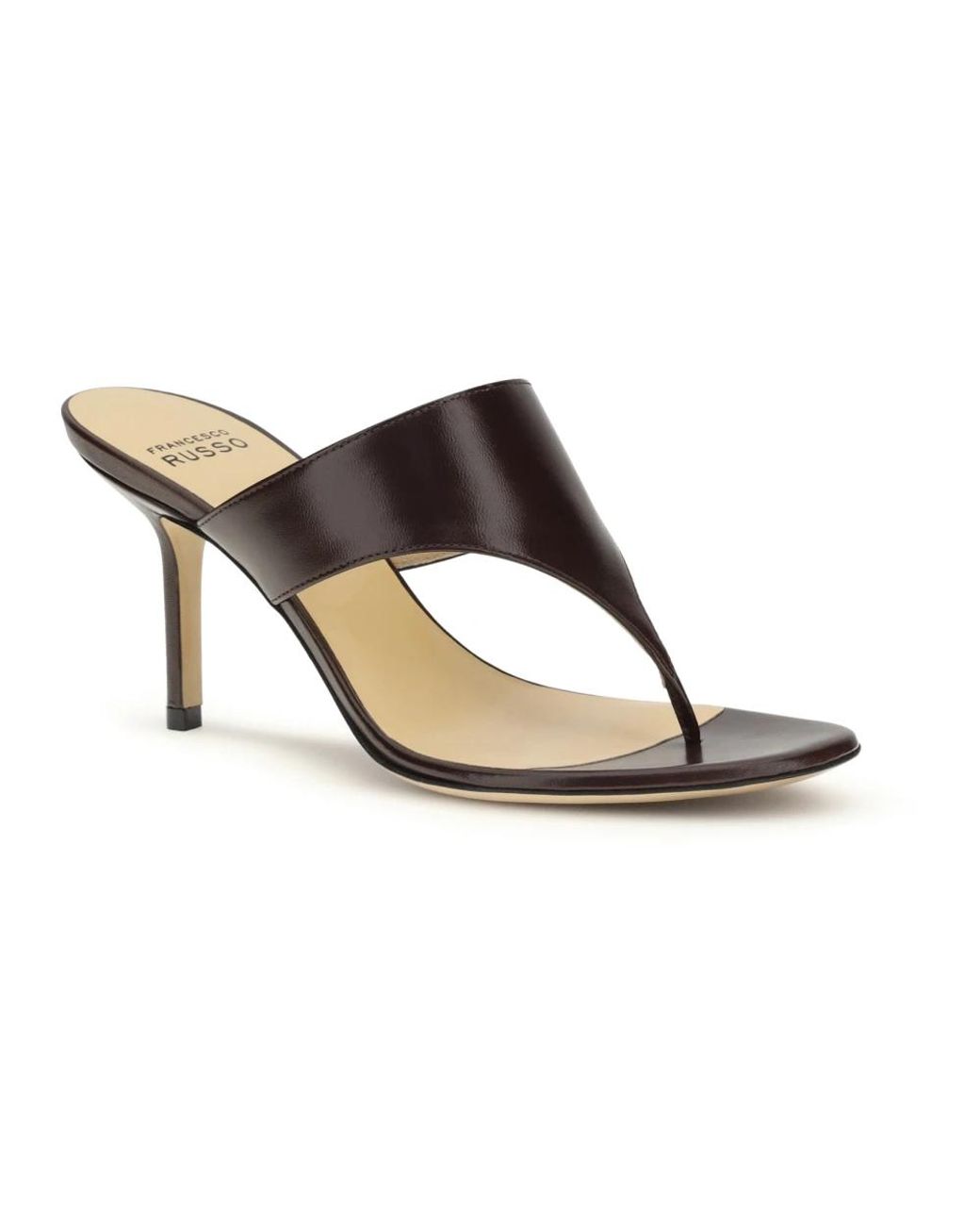 Francesco Russo Brown Slingpumps