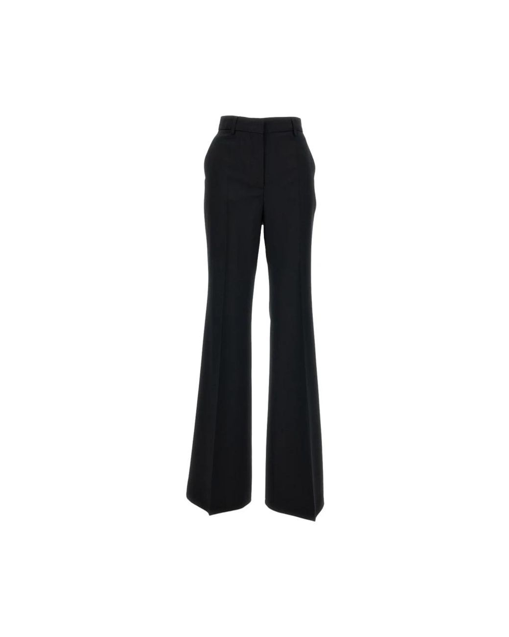 Sportmax Black Wide Trousers
