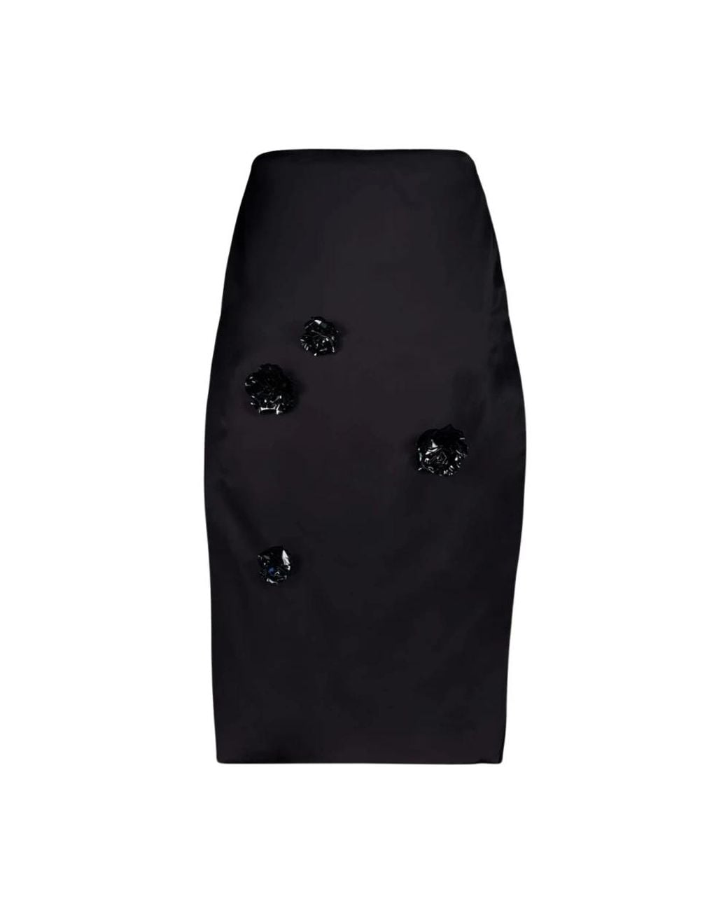 Casablanca Black Midi Skirts