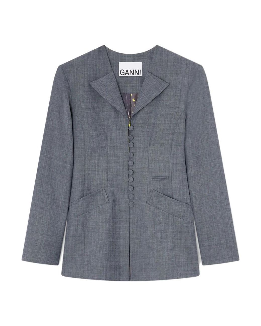 Ganni Blue Blazers