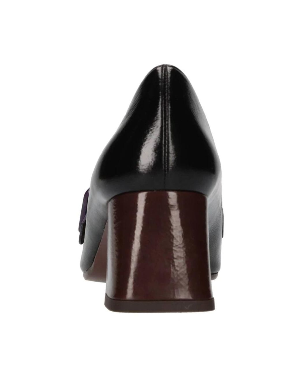 Chie Mihara Brown Lederslipper