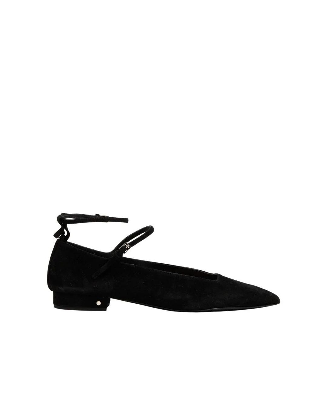 Laurence Dacade Black Ballerina Shoes