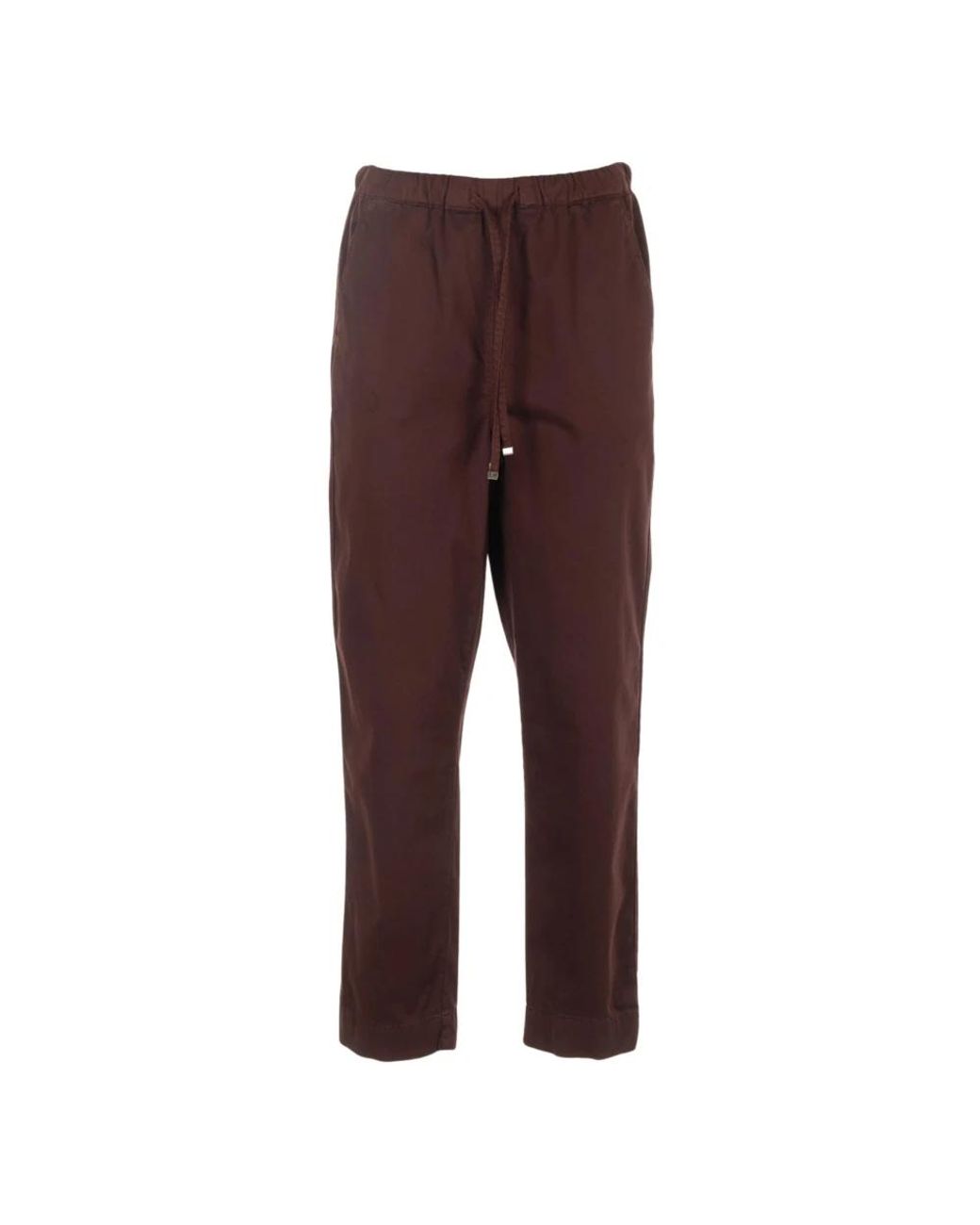 Max Mara Red Straight Trousers
