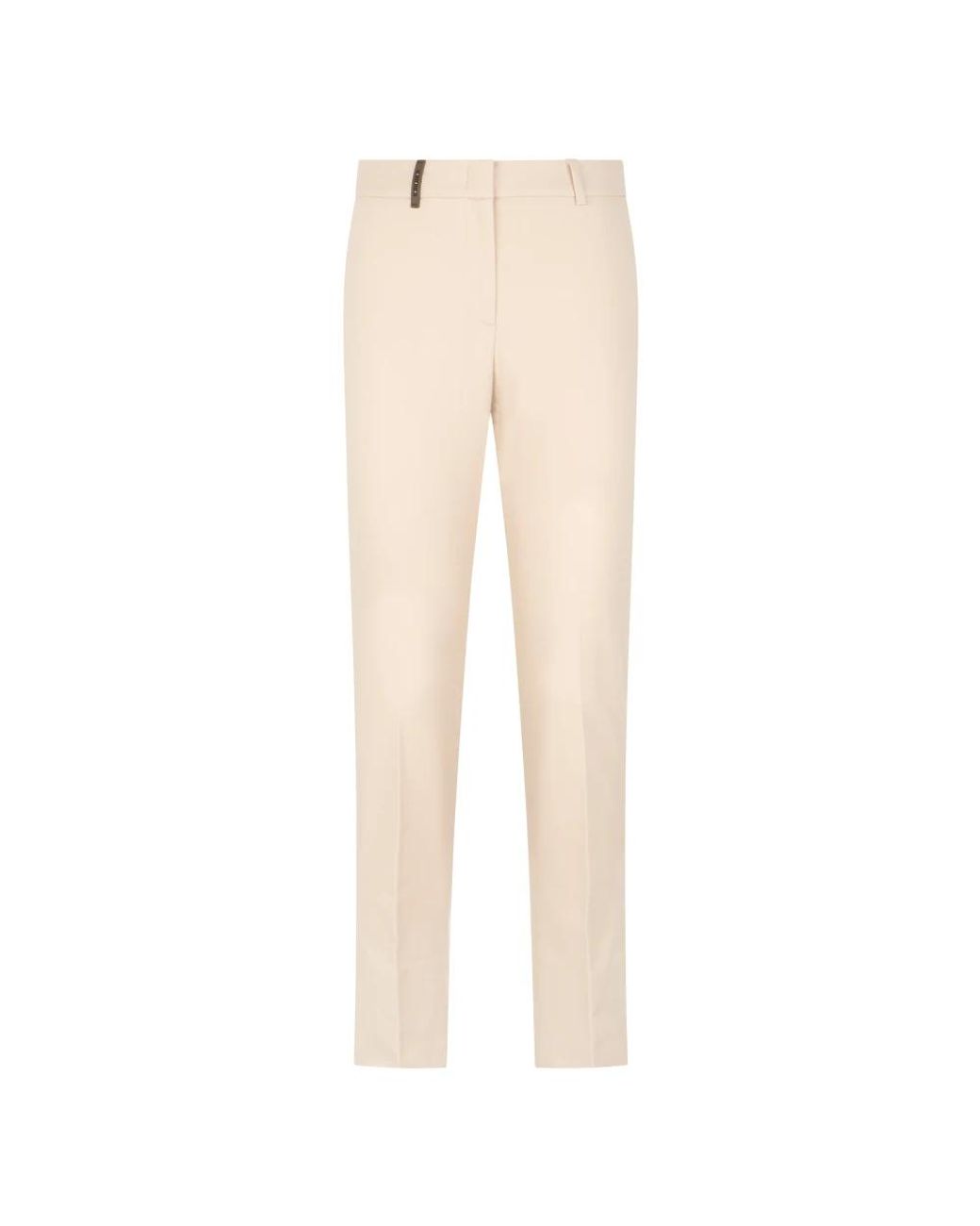 Peserico Rechte Broek in het Natural