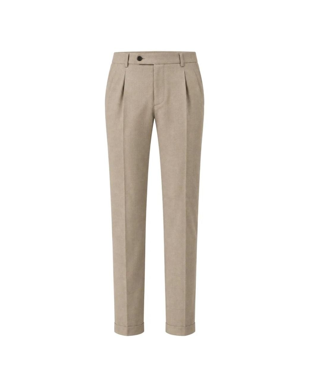 Berwich Natural Suit Trousers for men