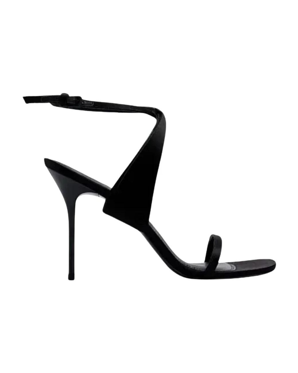 DUHA Black High Heel Sandals