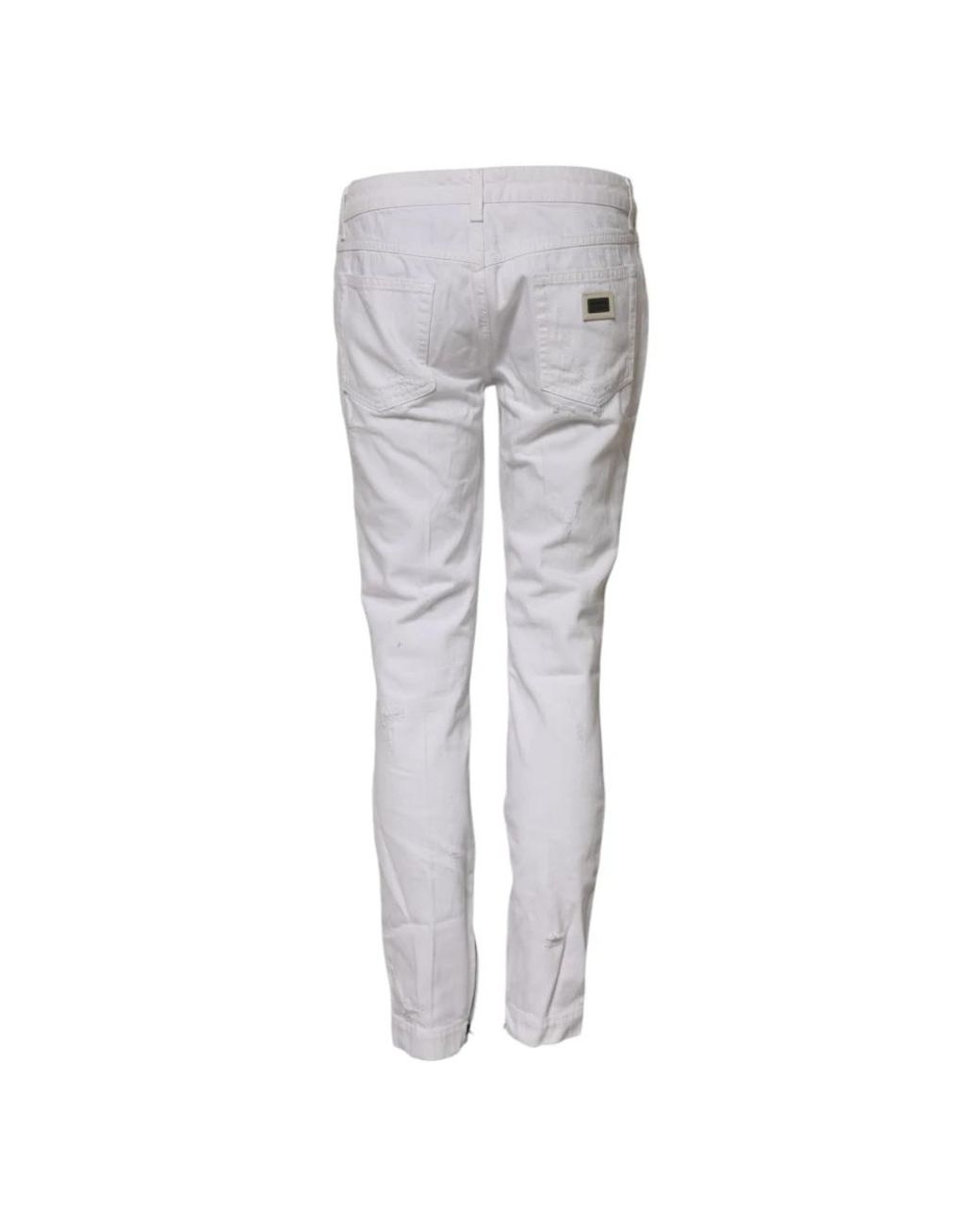 Dolce & Gabbana Gray Slim Fit Jeans