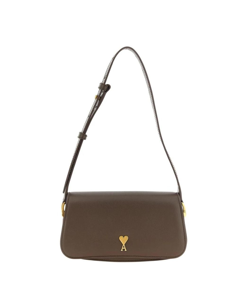AMI Brown Shoulder Bags