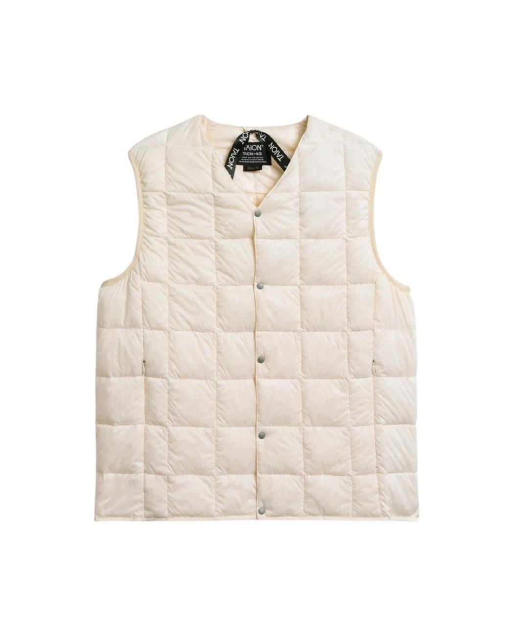 Vests Taion pour homme en coloris Natural