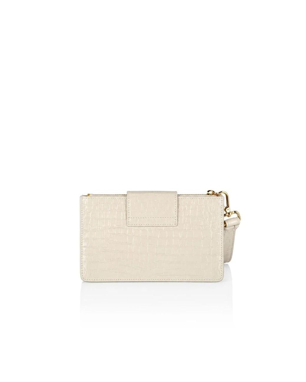 Clutches di Philipp Plein in Natural